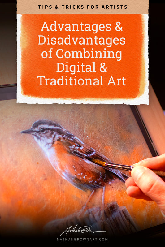 Blending Worlds: Advantages and Disadvantages of Combining Digital and Traditional Art