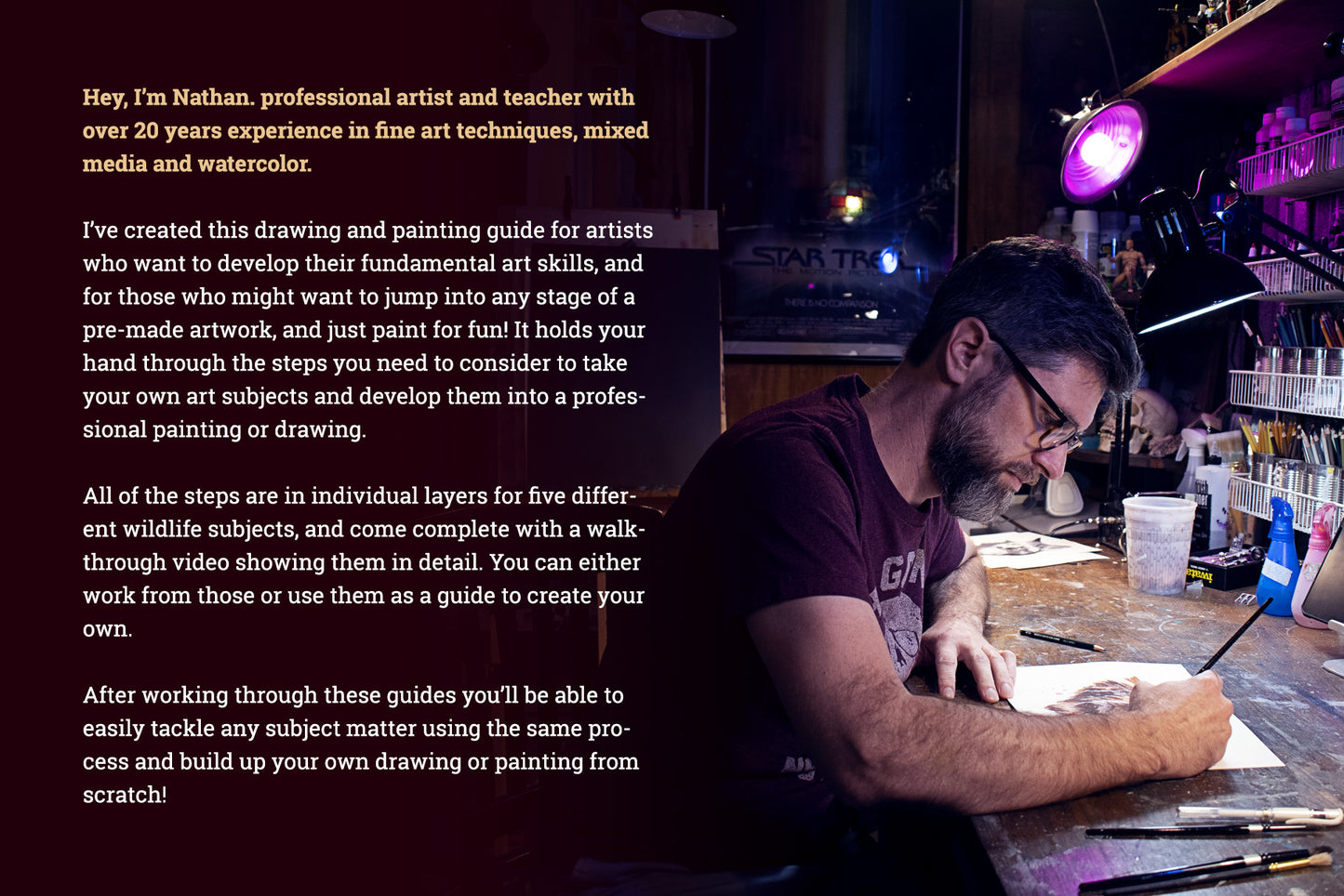 Drawing and Painting Guide - Wildlife Edition