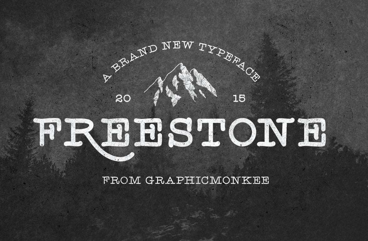 Freestone – Handmade Font