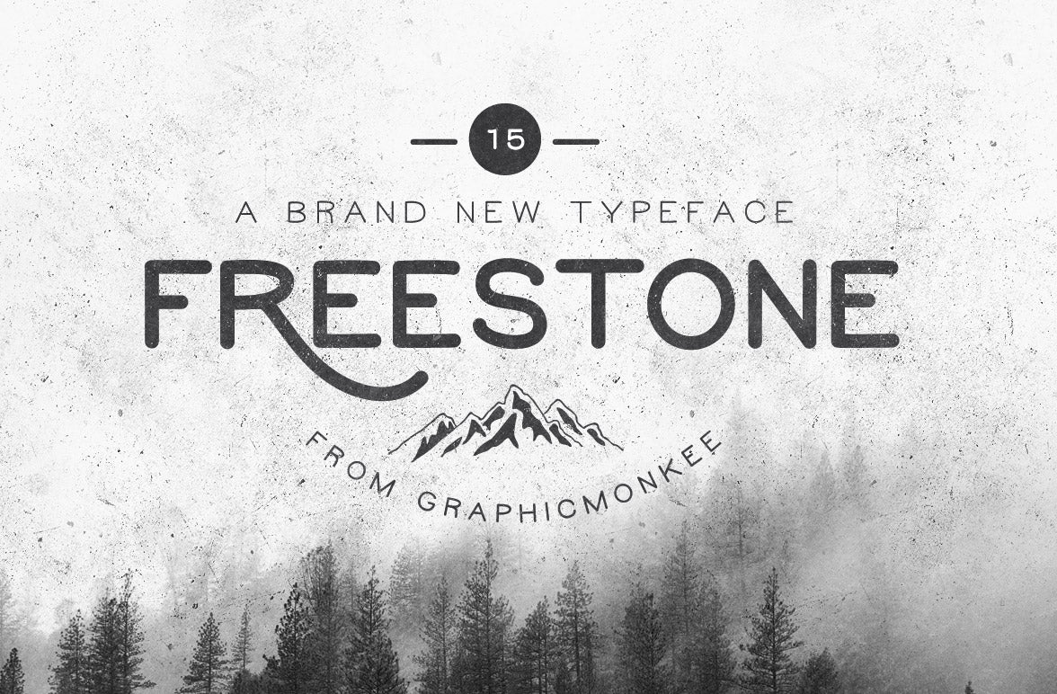 Freestone – Handmade Font