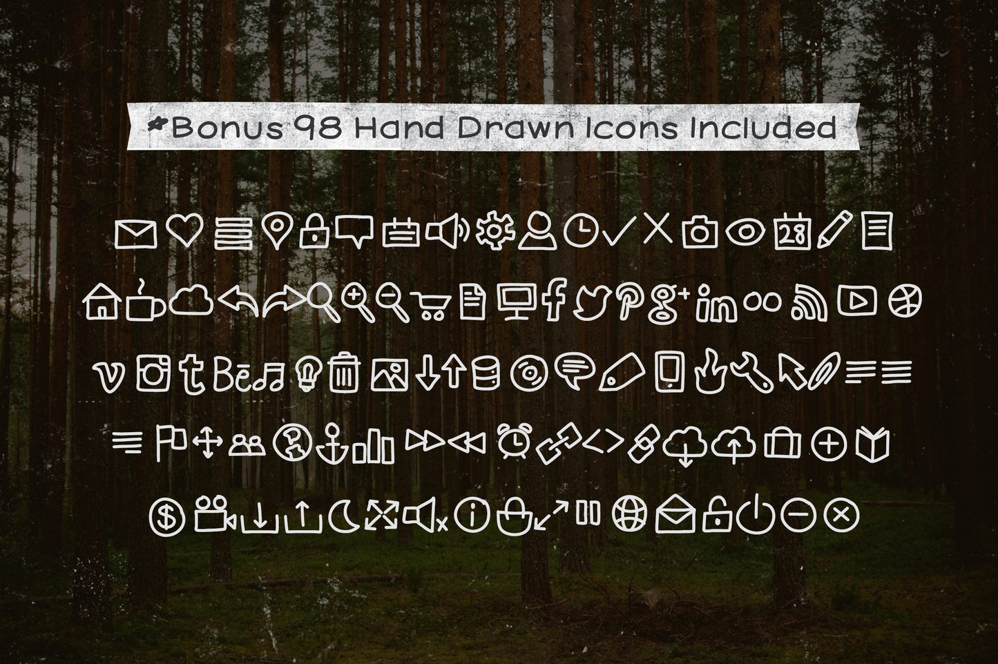 Handie Fonts – Over 1800 Glyphs