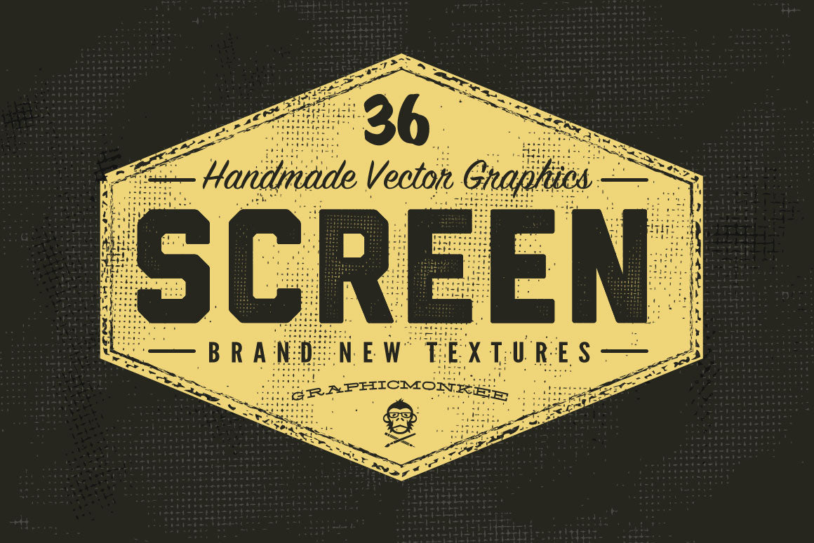 Thirty-Six Vector Screen Textures