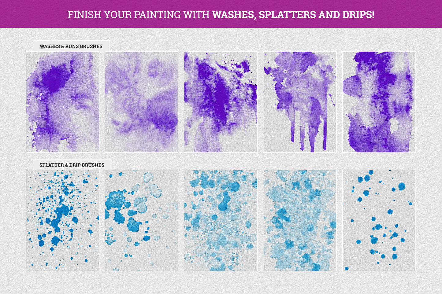 Master Watercolor Brushes