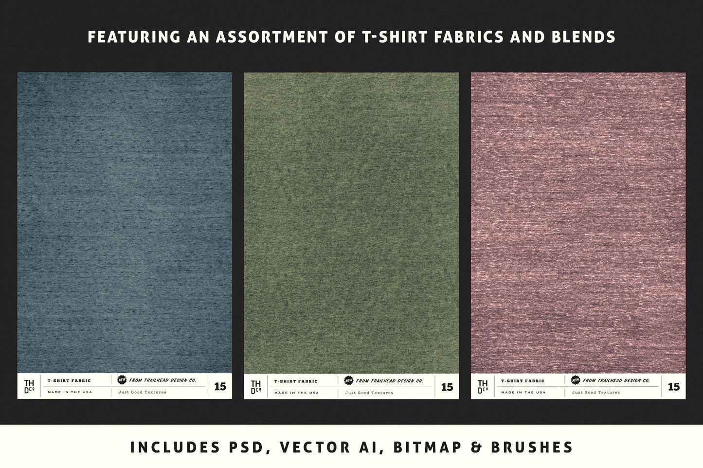 Just Good Textures - T-Shirt Fabric