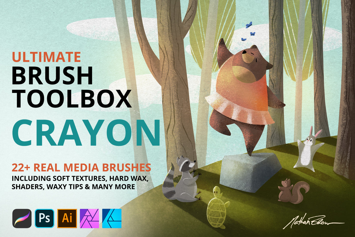 Ultimate Brush Toolbox – Crayon Brushes