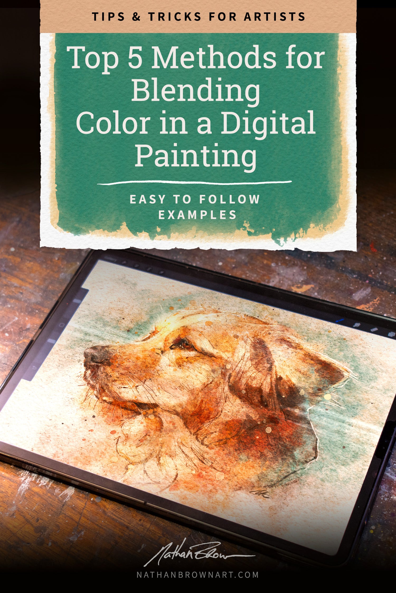 Color Blending Examples Top 5 Methods for Blending Colors in Digital Painting – Nathan Brown Art
