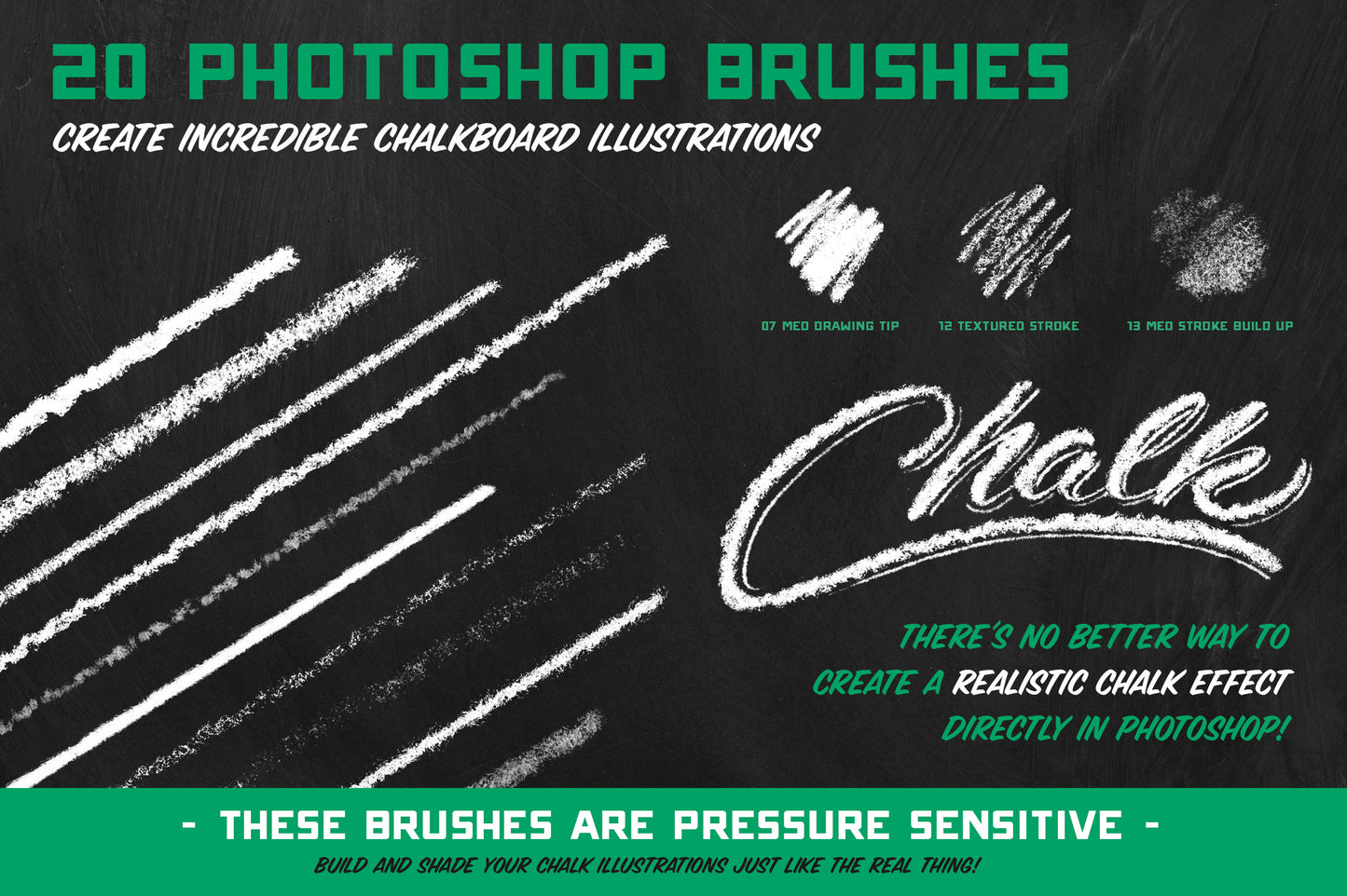 Genuine Crafted Chalk Brushes