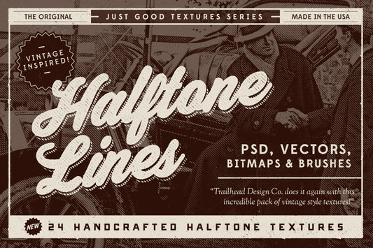 Just Good Textures – Halftone Lines