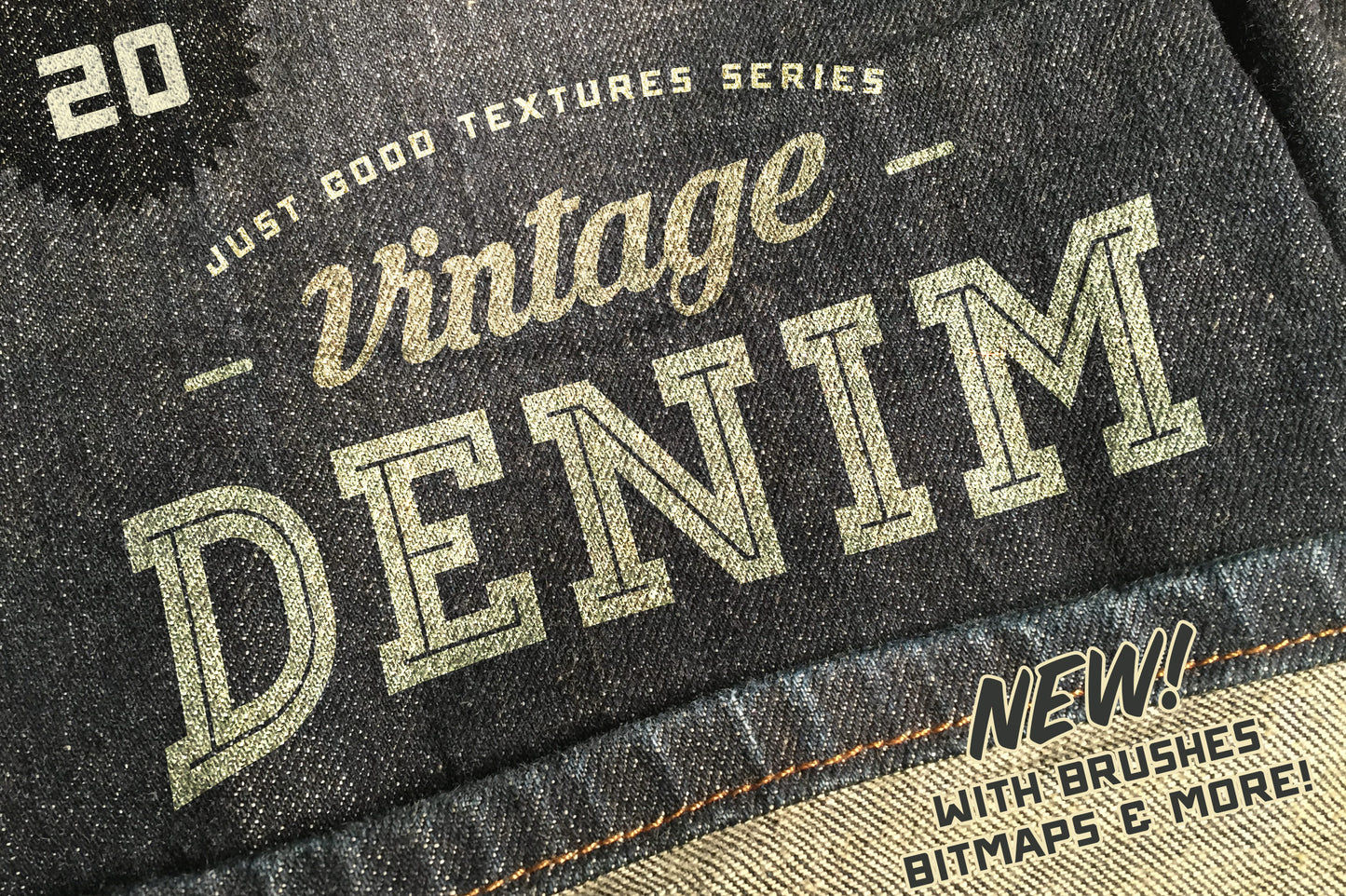 Just Good Textures – Vintage Denim