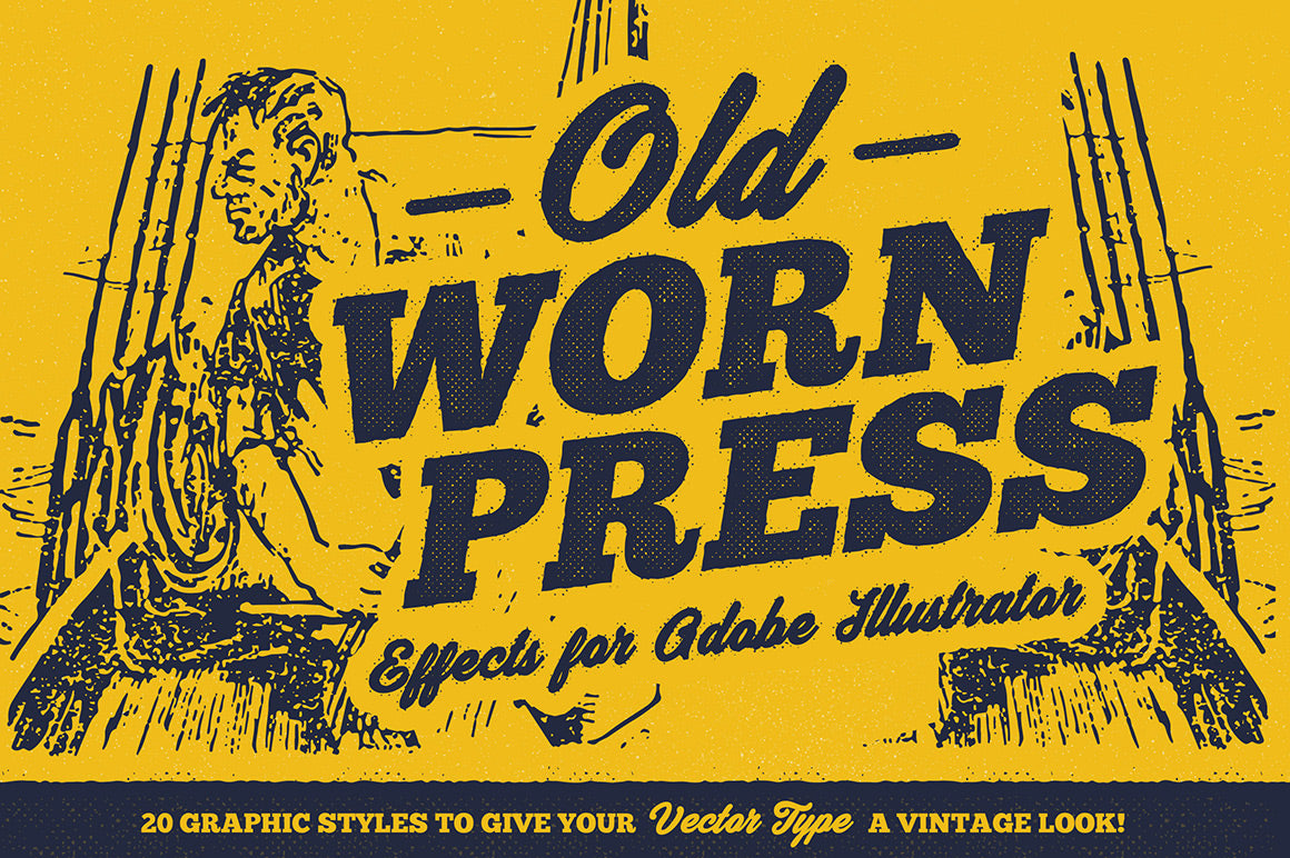 Old Worn Press – Illustrator Styles