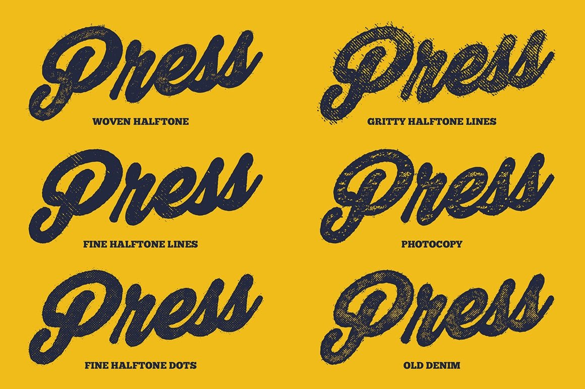 Old Worn Press – Illustrator Styles