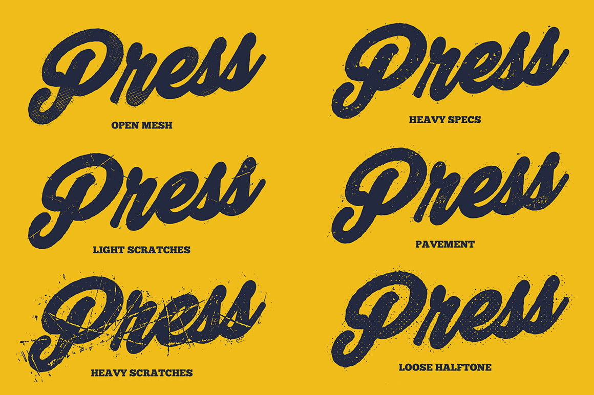 Old Worn Press – Illustrator Styles