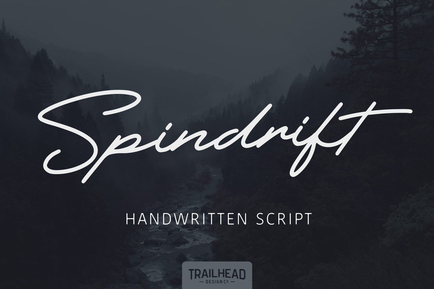 Spindrift Handwriting Script 4 Fonts