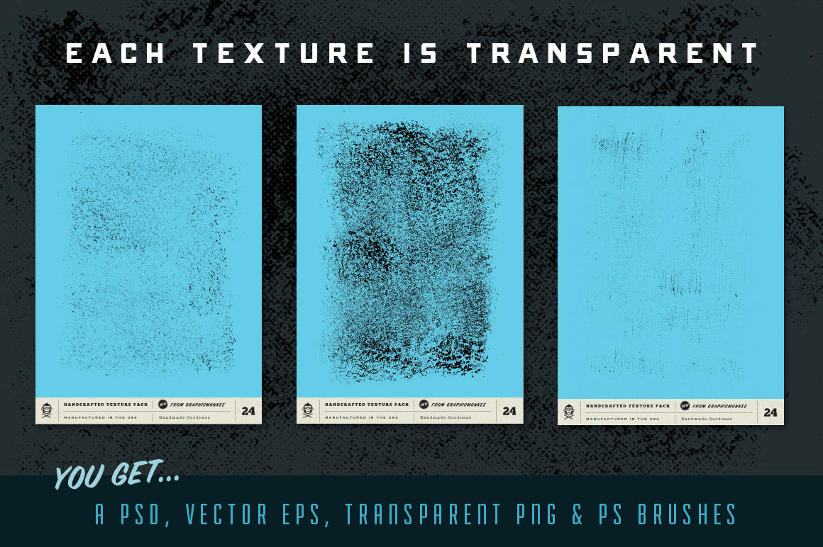 24 Handcrafted Textures Pack