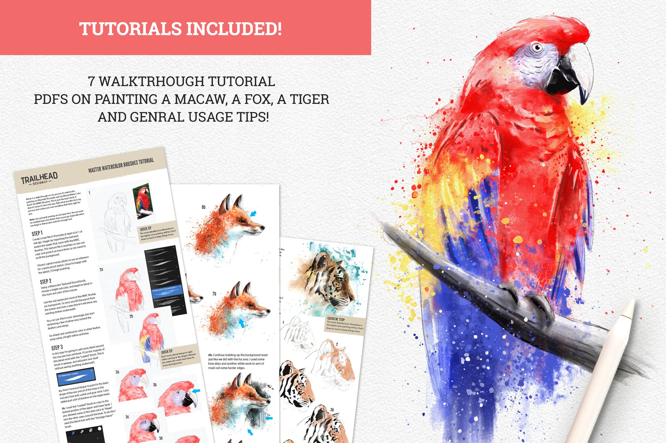 Master Watercolor Brushes Nathan Brown Art