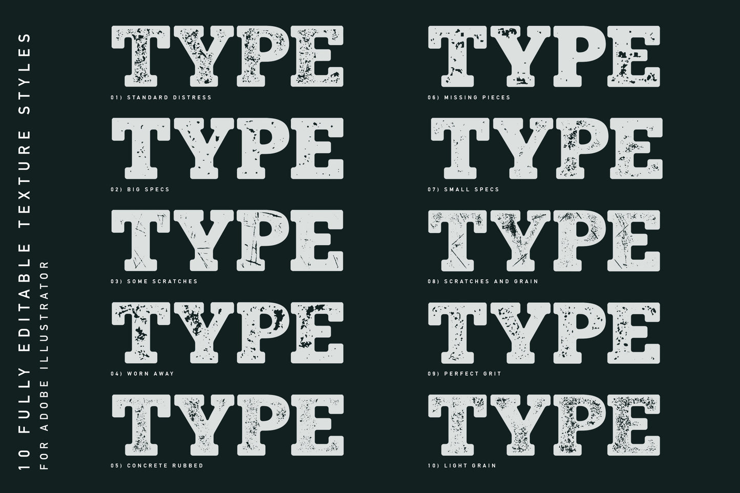 Type Distresser for Adobe Illustrator