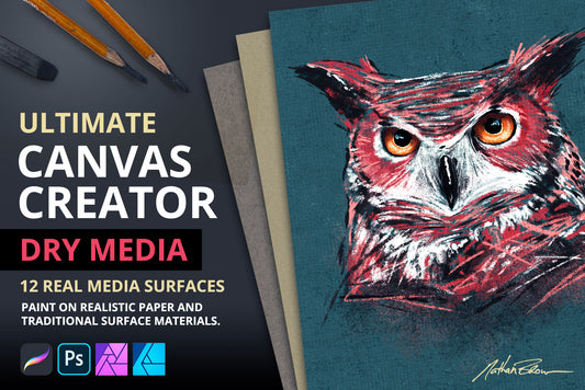 The Ultimate Canvas Creator – Dry Media