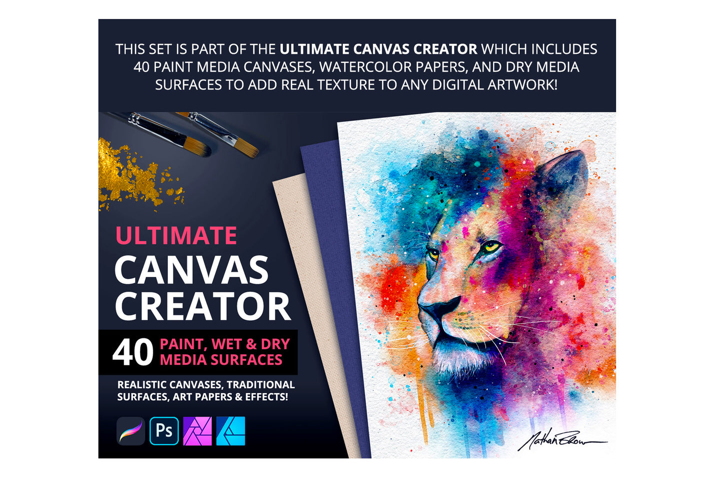 The Ultimate Canvas Creator – Wet Media