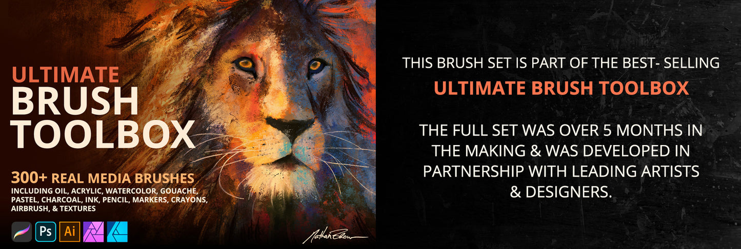 Ultimate Brush Toolbox – Gouache Brushes