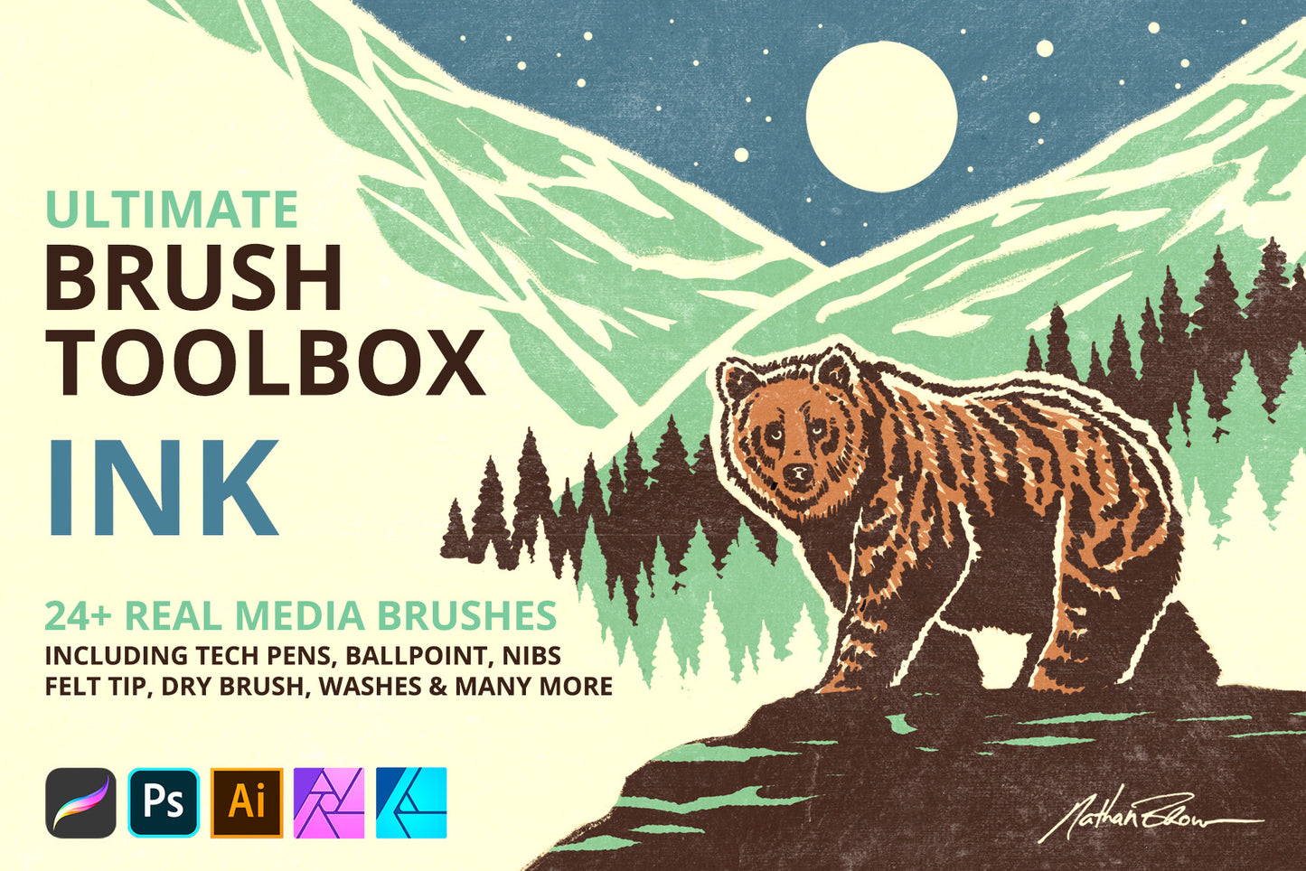 Ultimate Brush Toolbox – Ink Brushes
